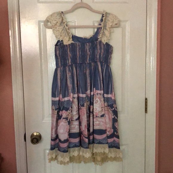 Sa Majeste La Rose Jumper Skirt Dress - Picture 8 of 12